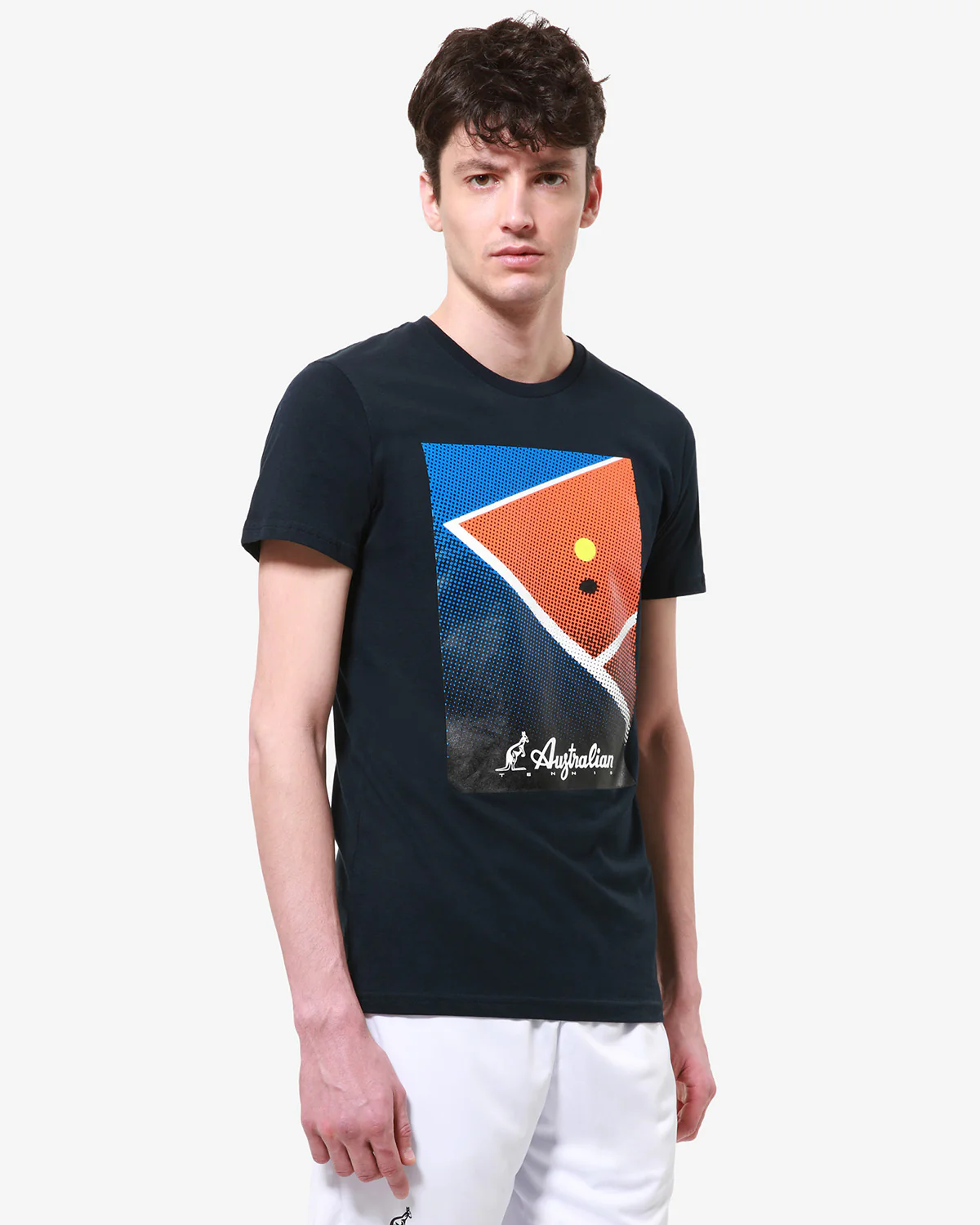 Court Graphic T-shirt: Australian Tennis - immagine 2