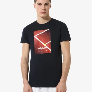Court T-shirt: Australian Tennis