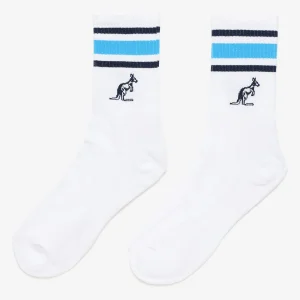 Stripes Socks: Australian Tennis