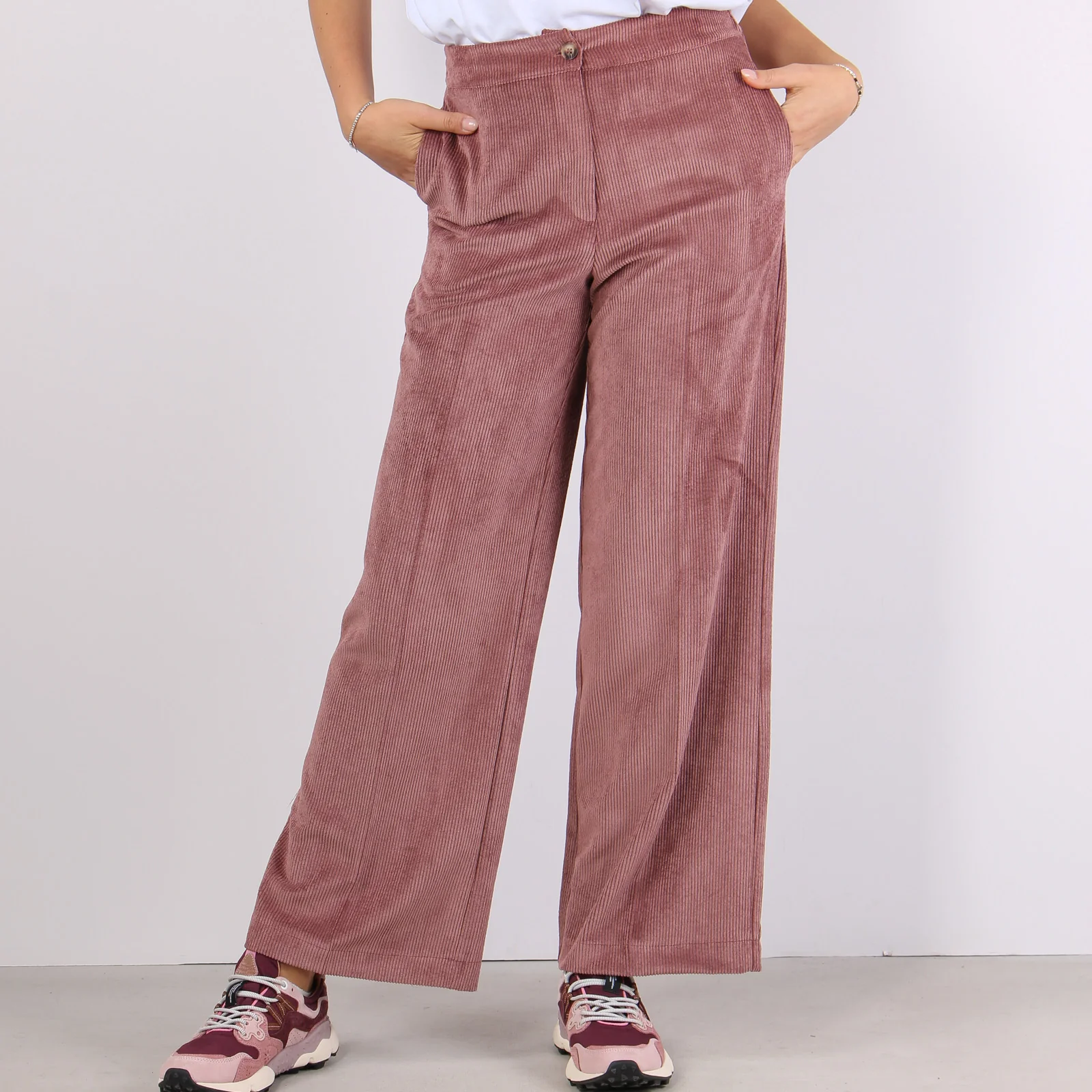 Pantalone Palazzo Velluto Cost Cipolla - immagine 3