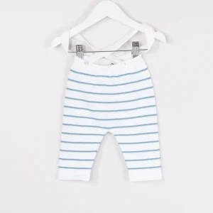 Pantalone Riga Bretella Bianco