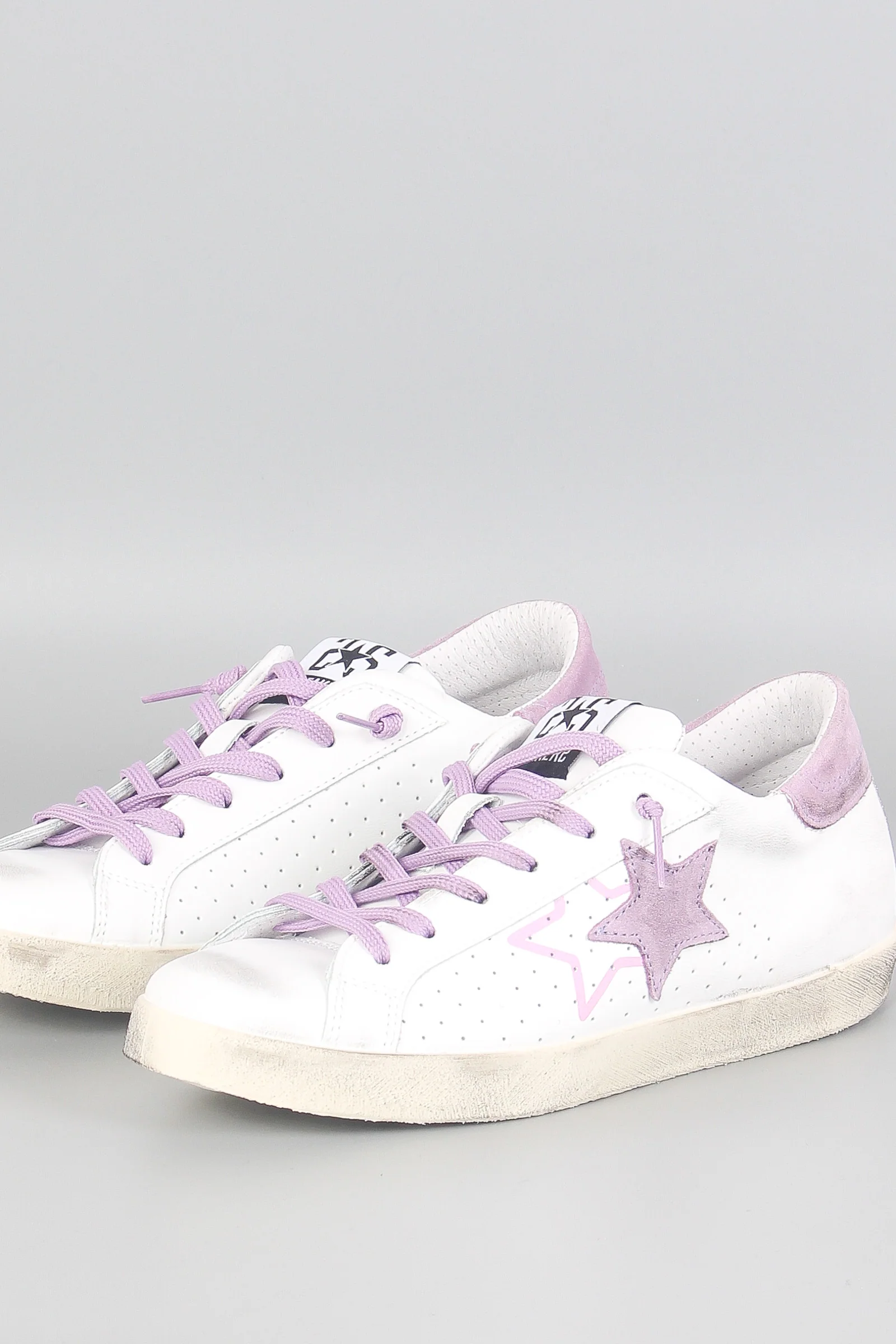Sneaker One Star Bianco/lilla - immagine 3