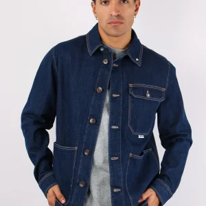 Giacca Over Denim Blu