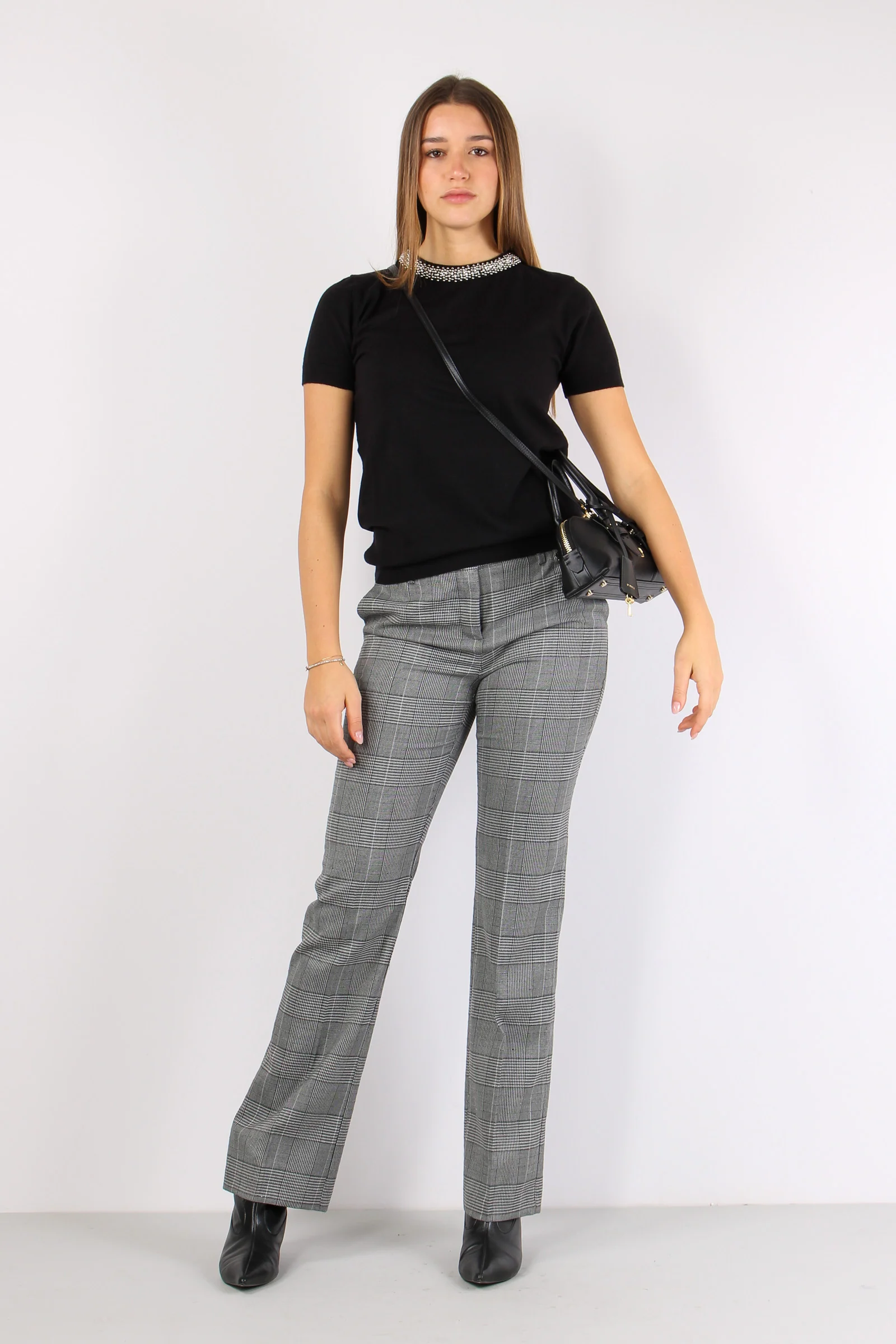 Acteria Maglia M/m Viscosa App Black