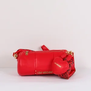 Bauletto Puffy Rosso/nero