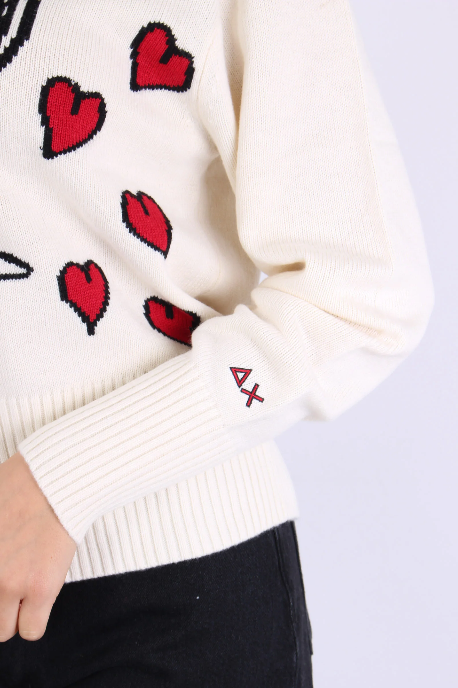 Maglia Ricamo Grande Bianco - immagine 9