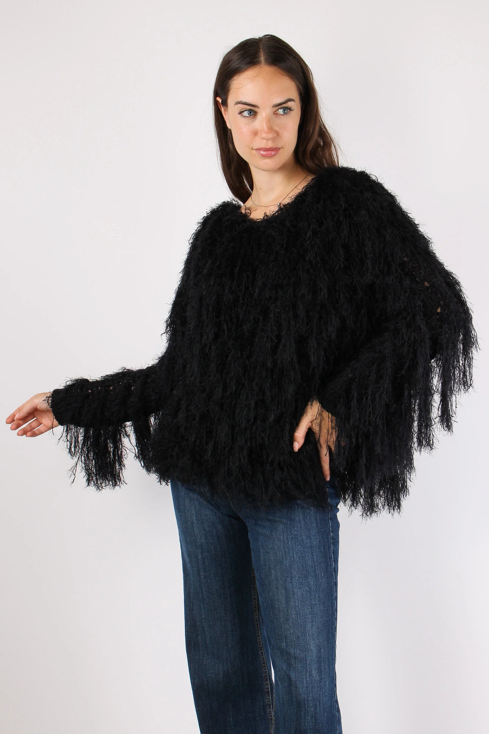 Maglia Piume Nero - immagine 8