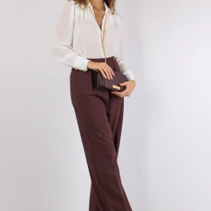 Camicia Collana Avorio