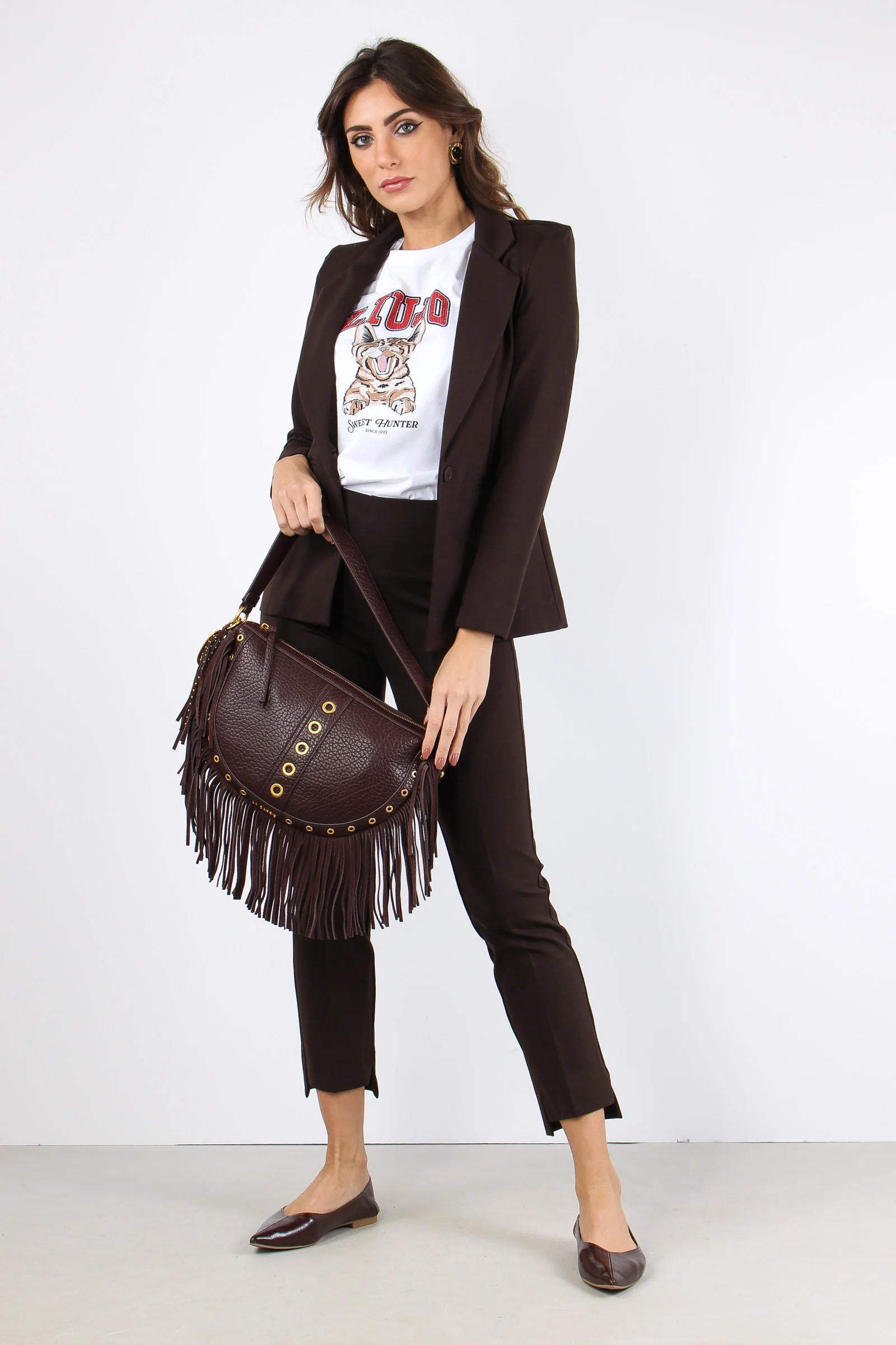 Pantalone Scalino Fondo Moro - immagine 2