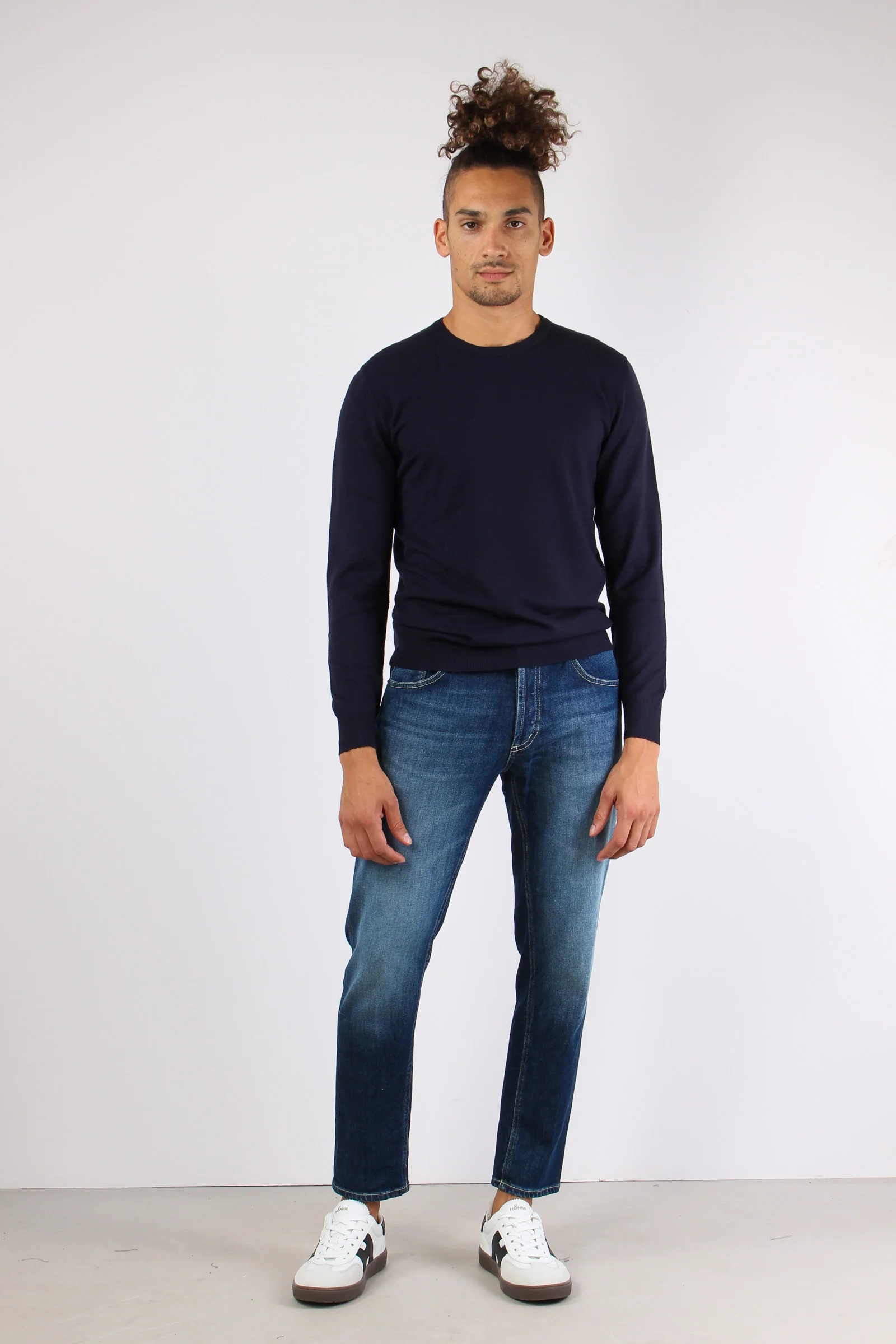Brighton Denim Micro Rotture Denim Medio - immagine 6