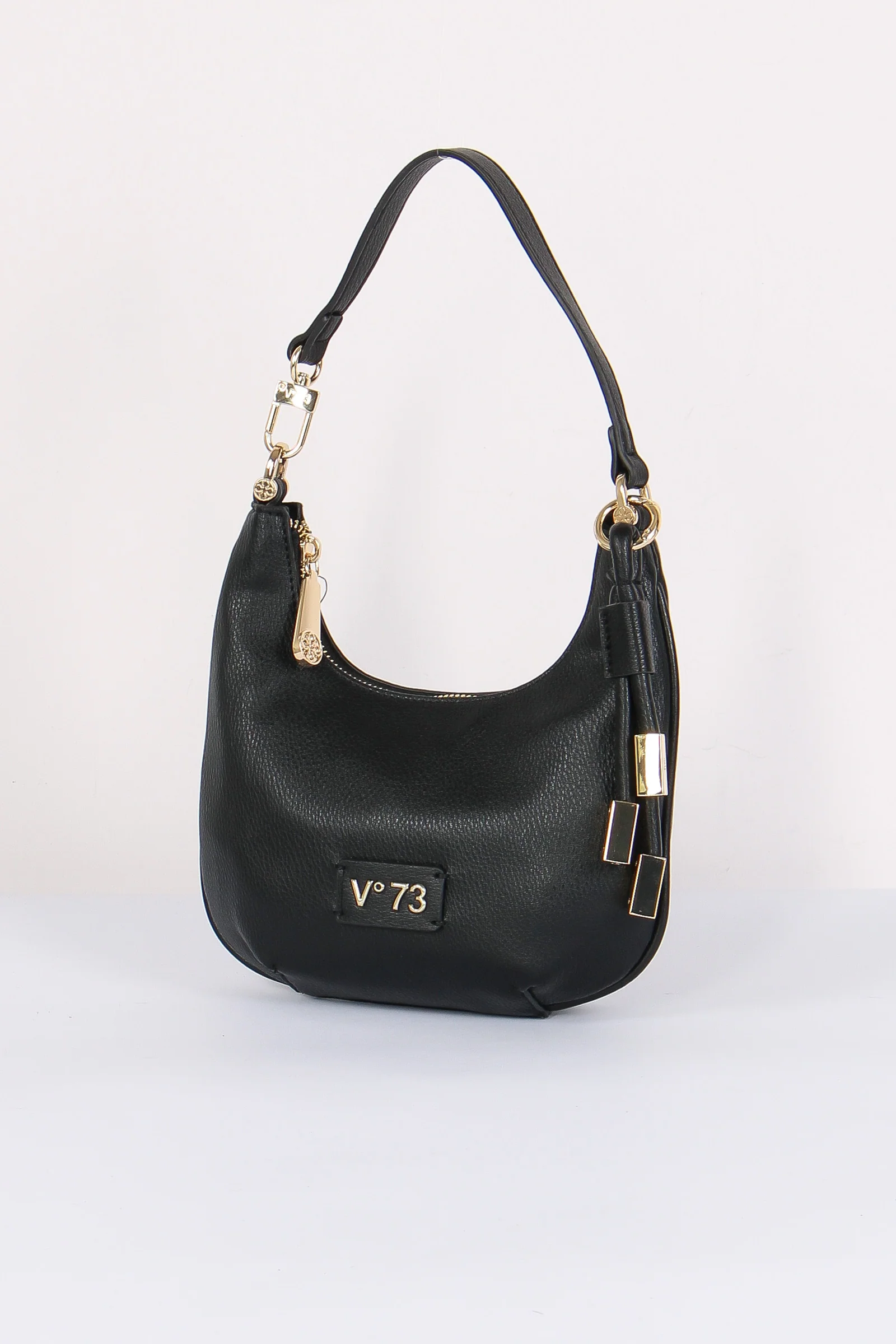 Amber Mezzaluna Small Ciondolo Oro Nero - immagine 6