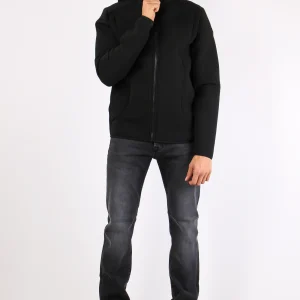Felpa Scuba Cappuccio Nero