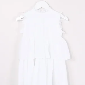 Abito Cotone Balza Bianco