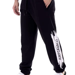 Cavalli Pantalone Nero Da Uomo