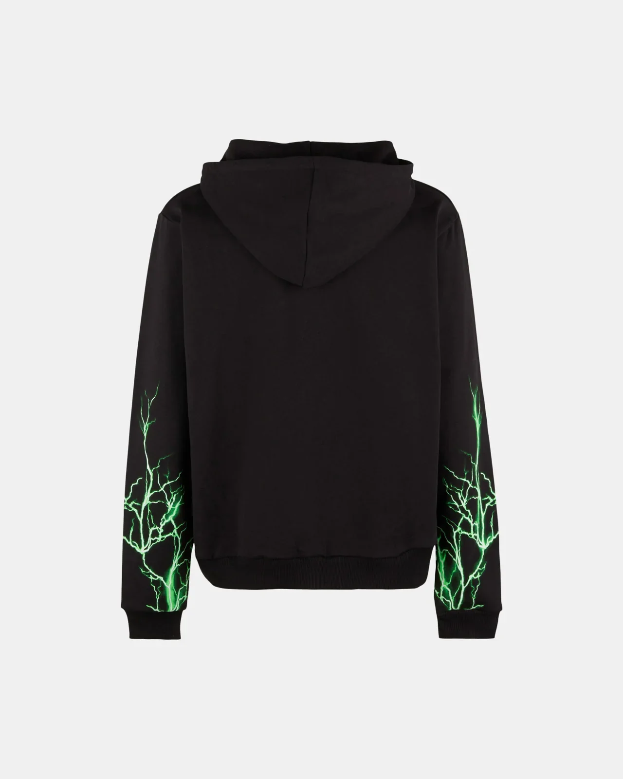 Phobia Felpa Nera Fulmini Verdi - immagine 6