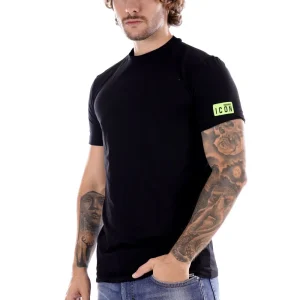 Dsquared2 T-Shirt Nera Da Uomo