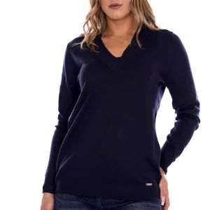 Lizalu Maglione Blu Da Donna