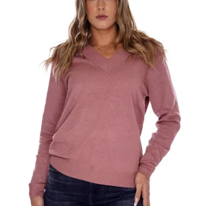 Lizalu Maglione Rosa Da Donna