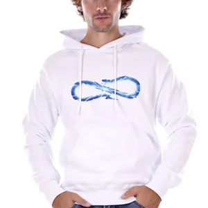 Propaganda Felpa Bianca Da Uomo