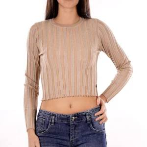 Maglione TAKE TWO da Donna - beige DTA8246CAMMELLO