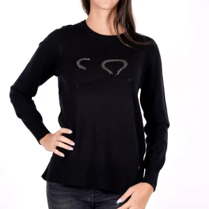 Maglione YES-ZEE da Donna - nero M068ID00801