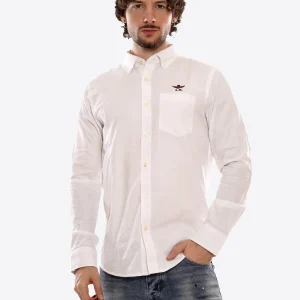 Camicia AERONAUTICA MILITARE da Uomo - bianco CA127773062 BIANCO