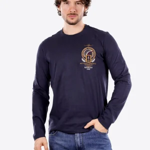 Long-shirt AERONAUTICA MILITARE da Uomo - blu TS246708184 BLU