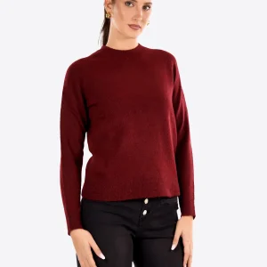 Maglia BLUSH da Donna - rosso BS9700051BORDEAUX