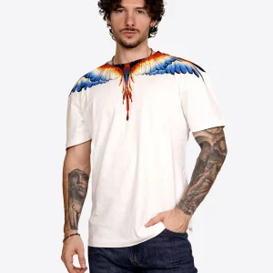 T-shirt COUNTY OF MILAN da Uomo - bianco F5CAMATH023CREAM