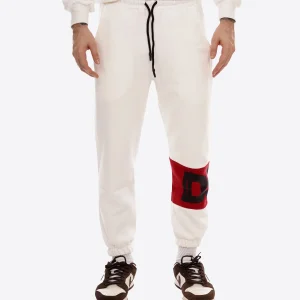 Pantalone Tuta DS2 da Uomo - bianco FW25217BIANCOROSSO