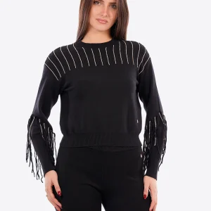 Maglia FRESH FLOWER da Donna - nero FF747NERO