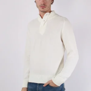 Collo Alto Cotone Off White