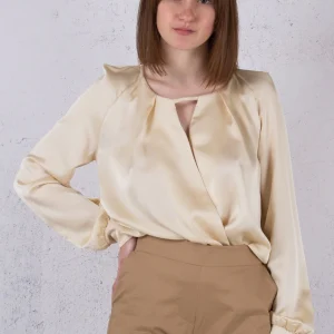 Body Goccia Effetto Raso Champagne