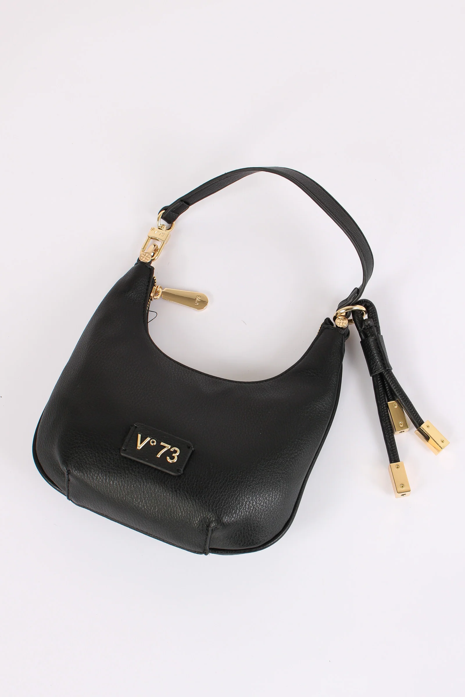 Amber Mezzaluna Small Ciondolo Oro Nero - immagine 5