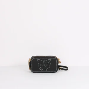 Carrie Tracolla Camera Case Nero/gold