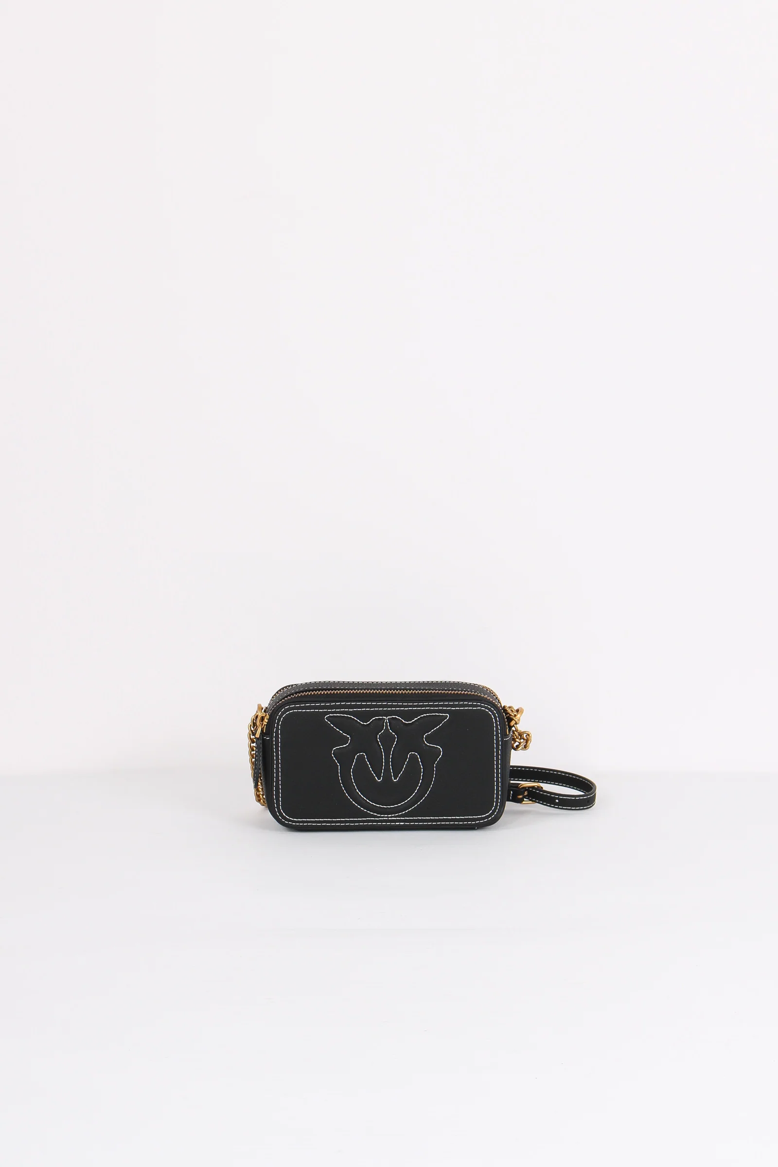 Carrie Tracolla Camera Case Nero/gold