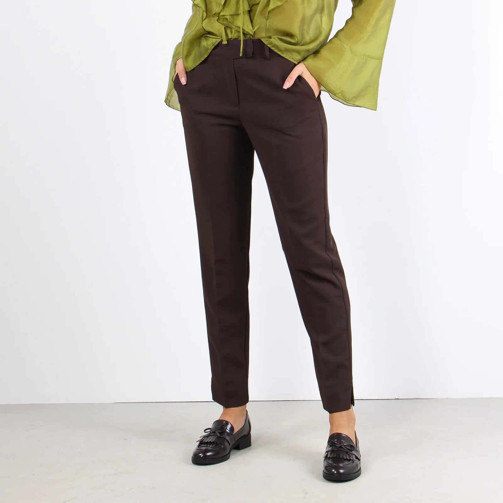 Pantalone Sigaretta Fluido Moro - immagine 9