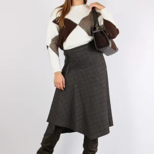 Gonna Lunghe Punte Grigio