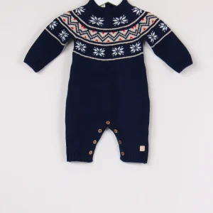 Tuta Fantasia Norvegese Blu/latte/beige