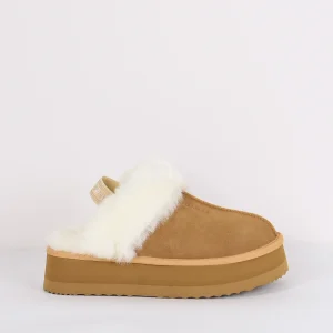 Eskimo Boots Elastico Logo Beige