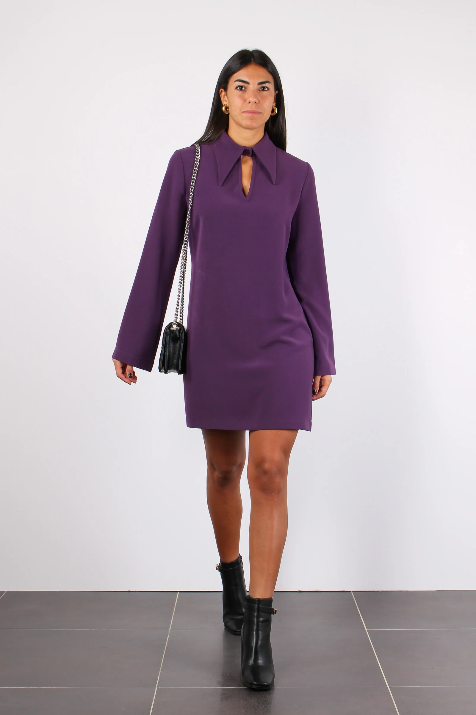 Abito Collo Punta Melanzana - immagine 2