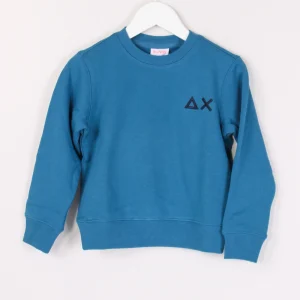 Felpa Girocollo Avio