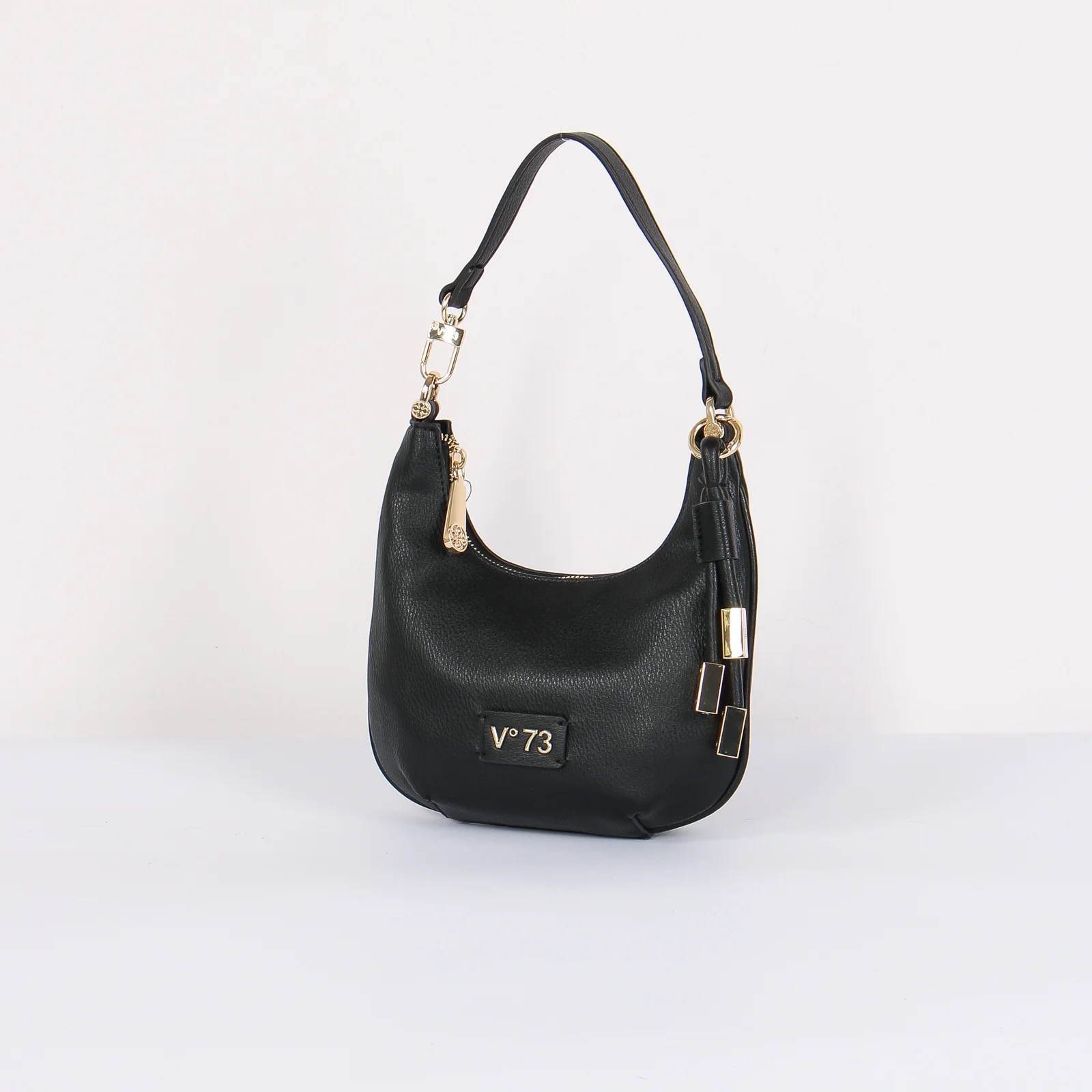 Amber Mezzaluna Small Ciondolo Oro Nero - immagine 9