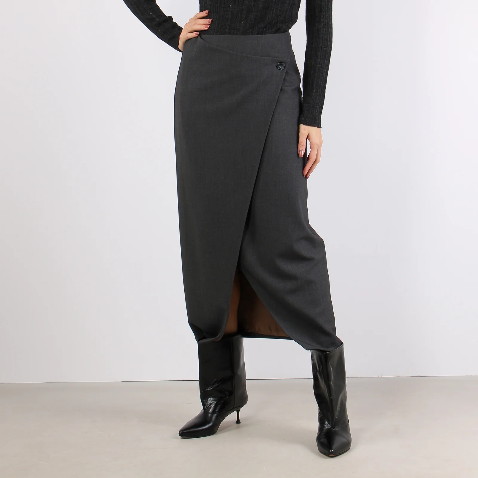 Gonna Lunga Portafoglio Graphite - immagine 9