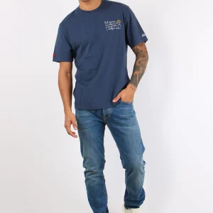 T-shirt Vacanze Bel Temp Blu