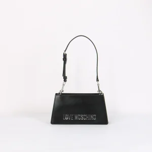 Borsa Rigida Trapezio Nero/nickel