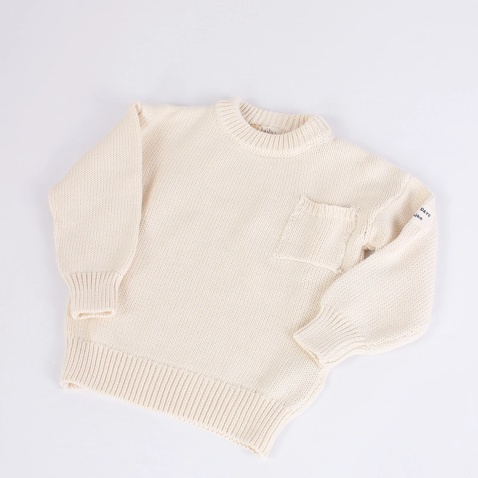 Pull Cotone Ecru - immagine 7