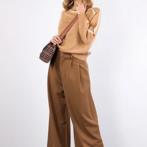 Pantalone Pences Taschino Cammello