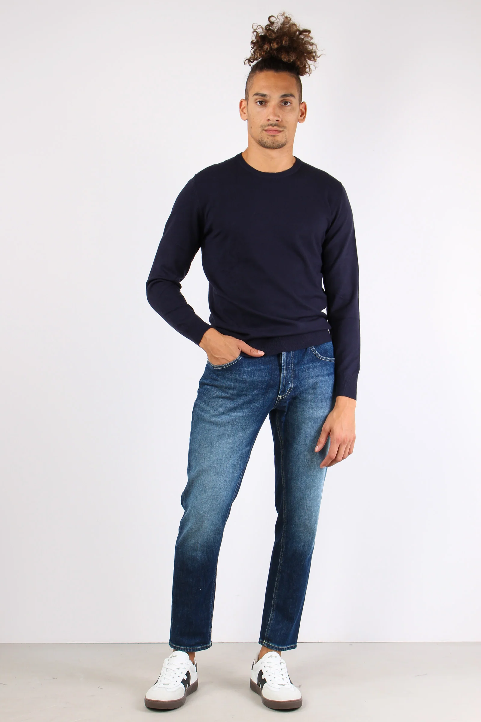 Brighton Denim Micro Rotture Denim Medio