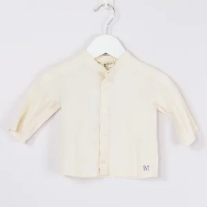 Camicia Coreana Lino Naturale